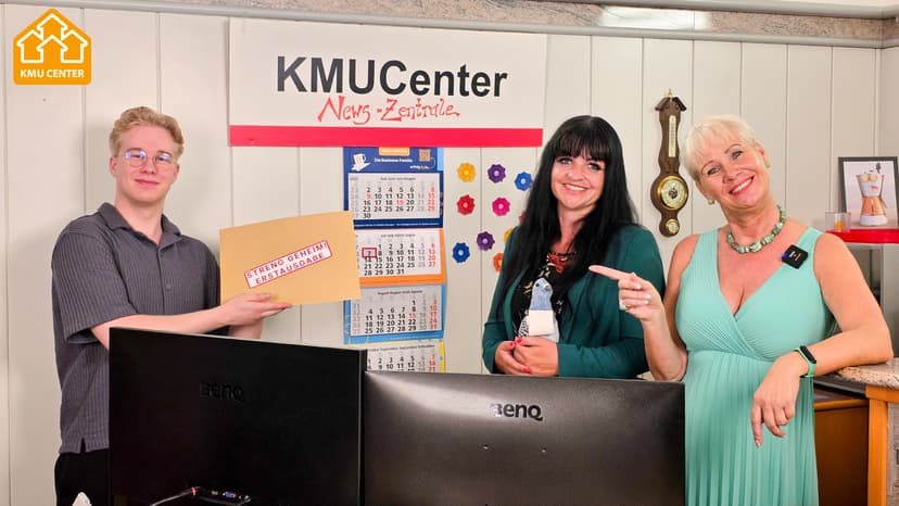 Leopoldine filtert! Neues aus der KMU Center News-Zentrale