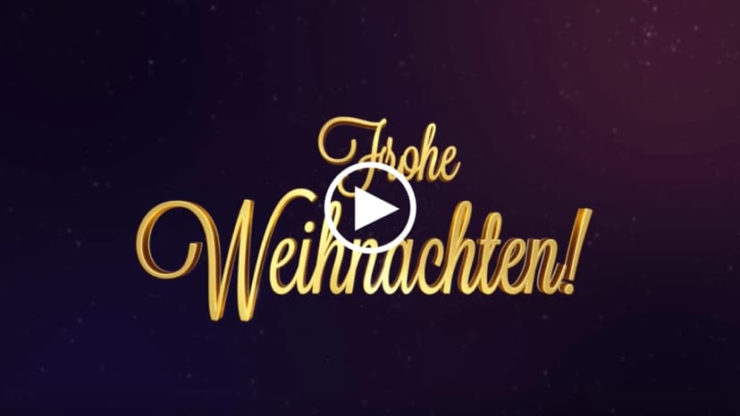 Frohe Weihnachten!